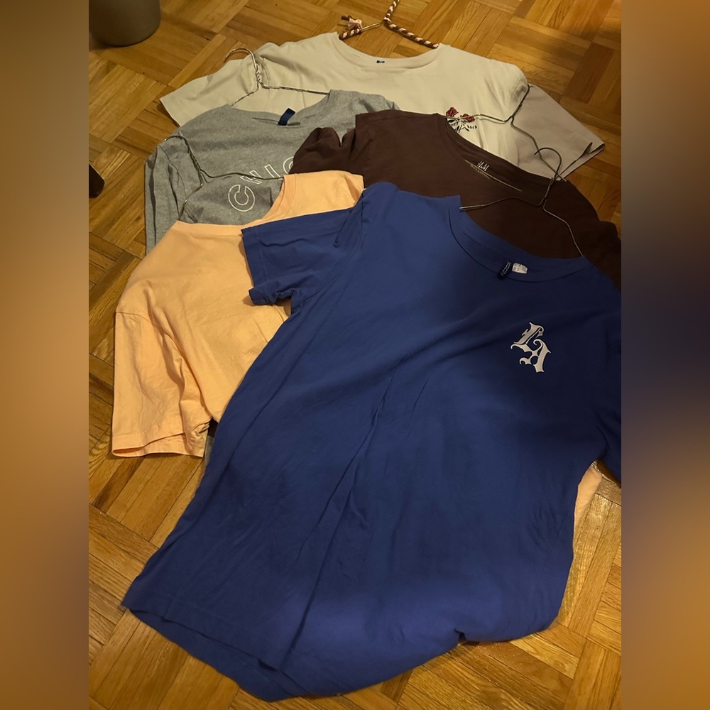 Set of 6 t-shirt